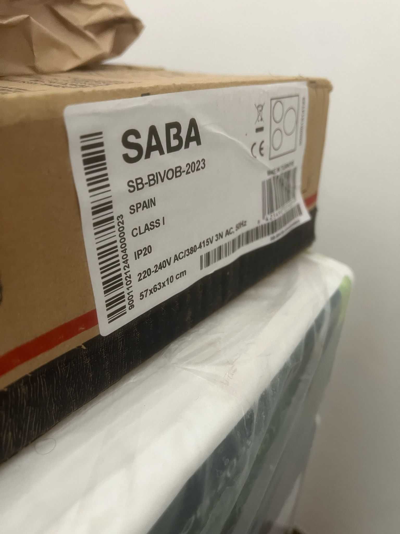 Conjunto forno e placa vitroceramica SABA SB-BIVOB-2023