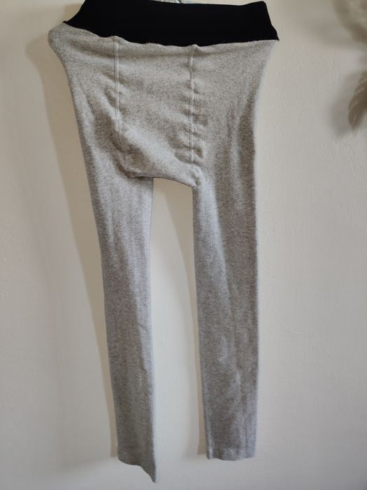 Getry legginsy rajtuzy Calvin Klein r S szare ciepłe