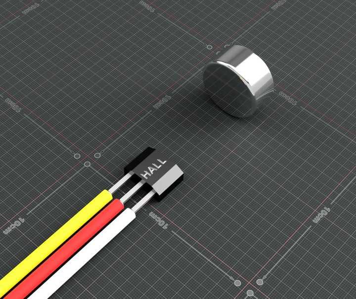 Shifter Skrzynia biegów H/Seq układ 7+R czujnik Halla PC USB