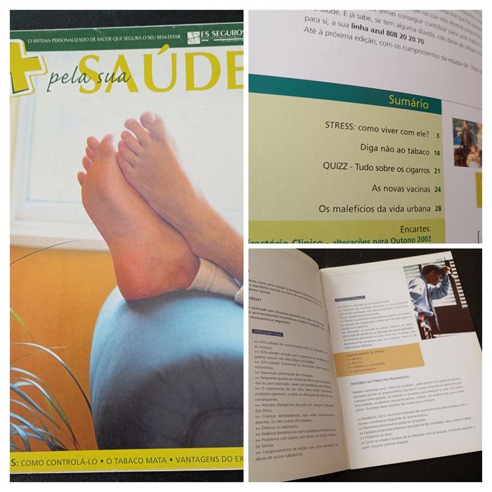 Revistas " Pela sua saúde"