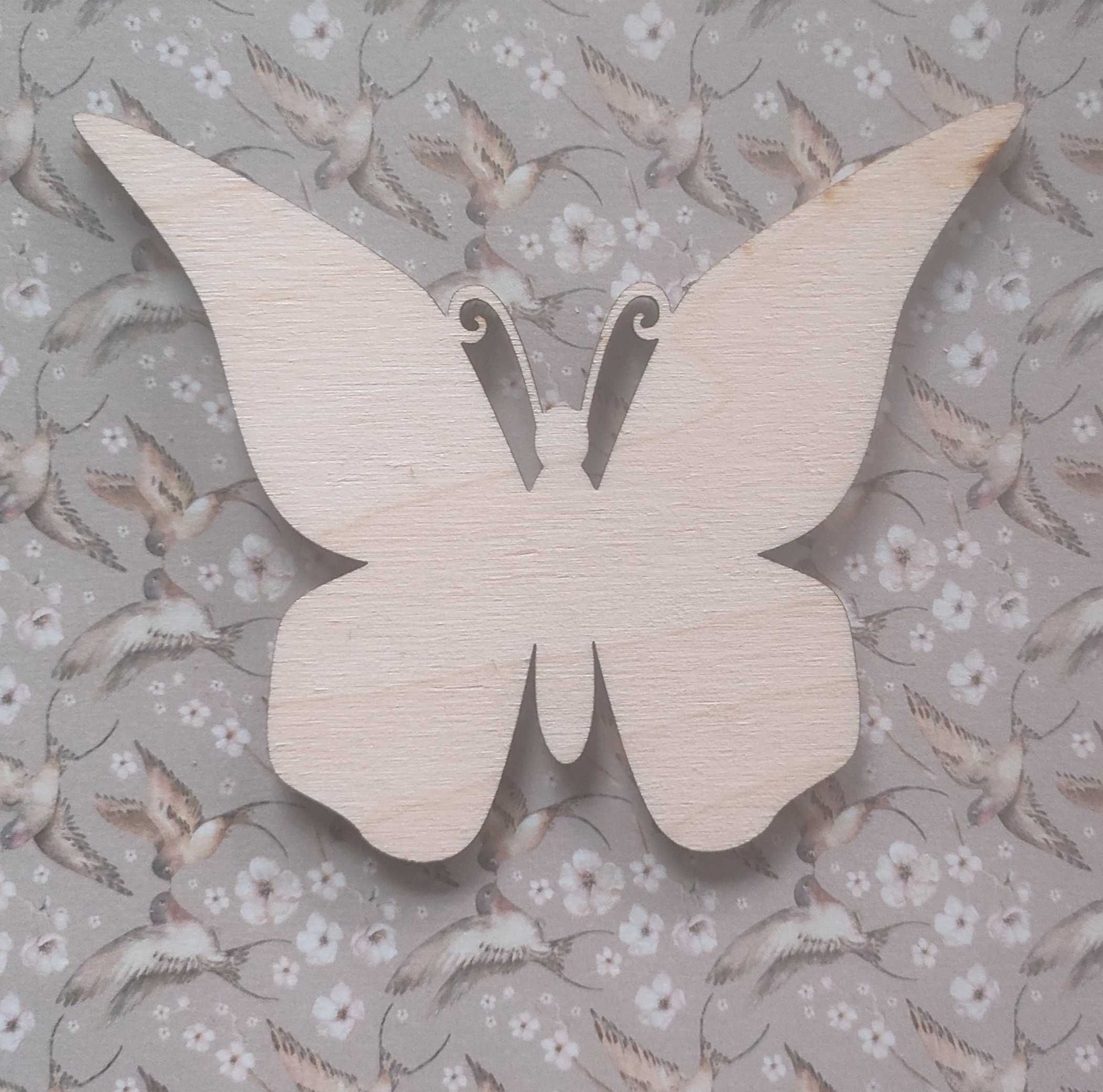Drewniany Motyl Sklejka Scrapbooking Decoupage Kreatywna Zabawa mo7a