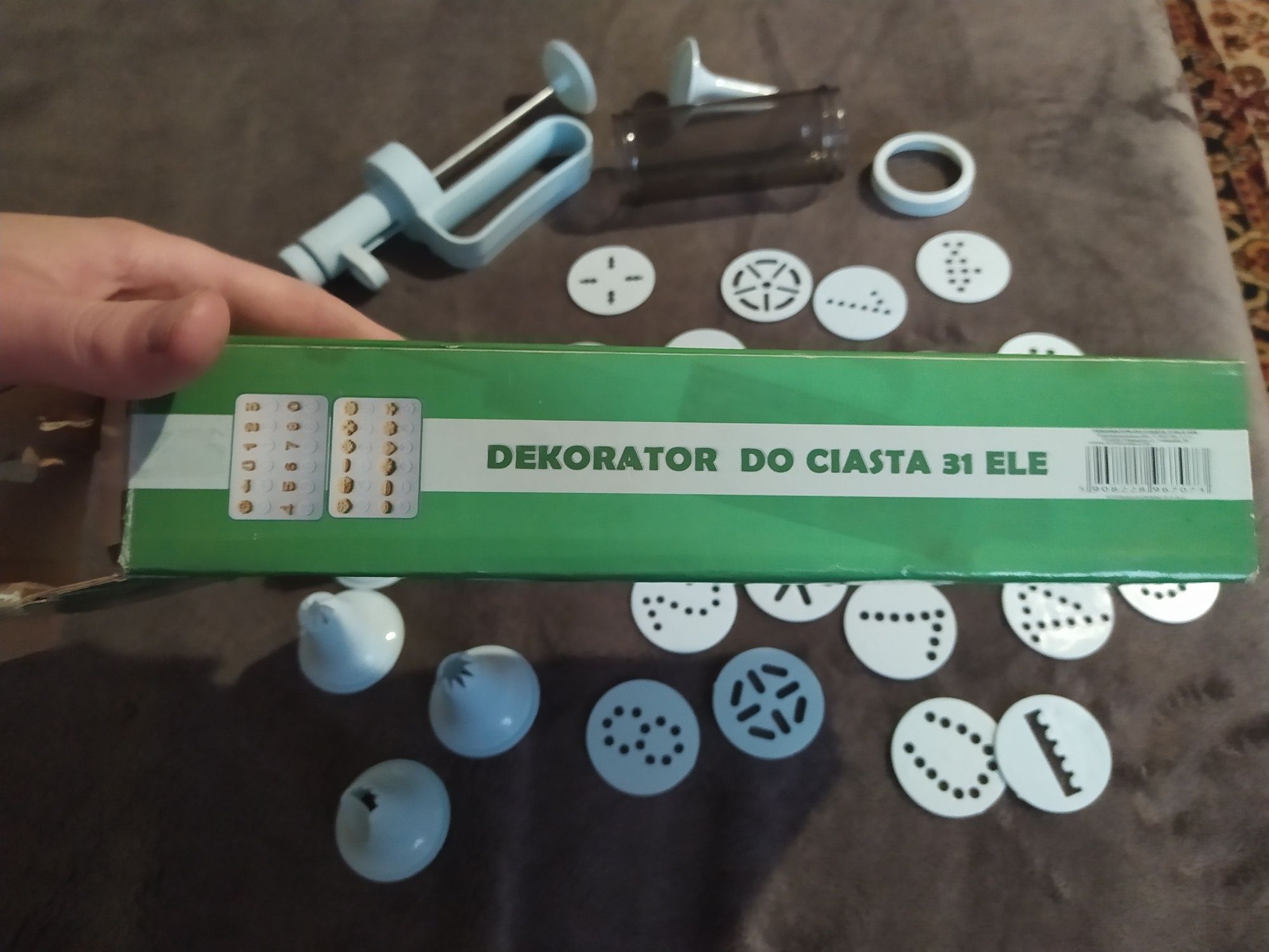 Dekorator do ciast maszynka