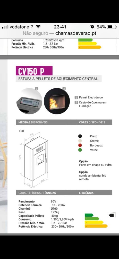 Caldeira a pellets