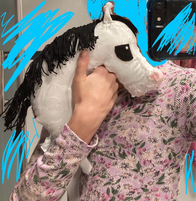 Hobby horse, małe A4, arabski