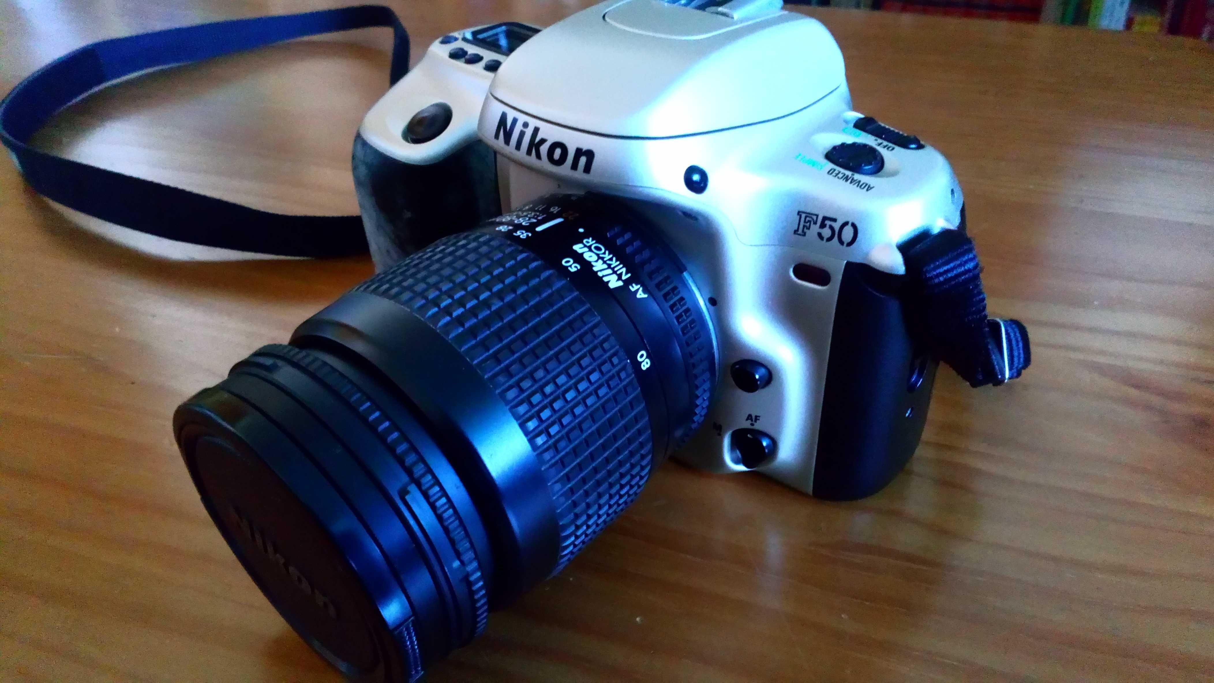 Nikon F50 máquina fotográfica rôlo