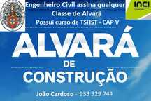 Assinatura Alvará Construção - Eng Civil Sénior Inscrito na Ordem