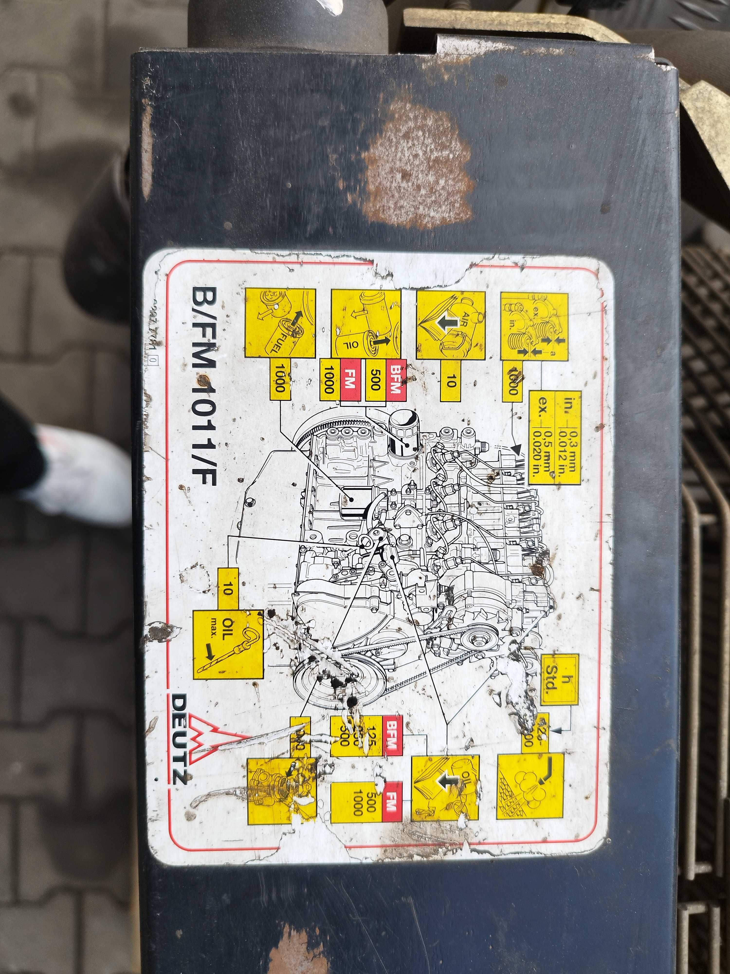 Agregat Prądotwórczy Silnik Deutz F4M 1011F