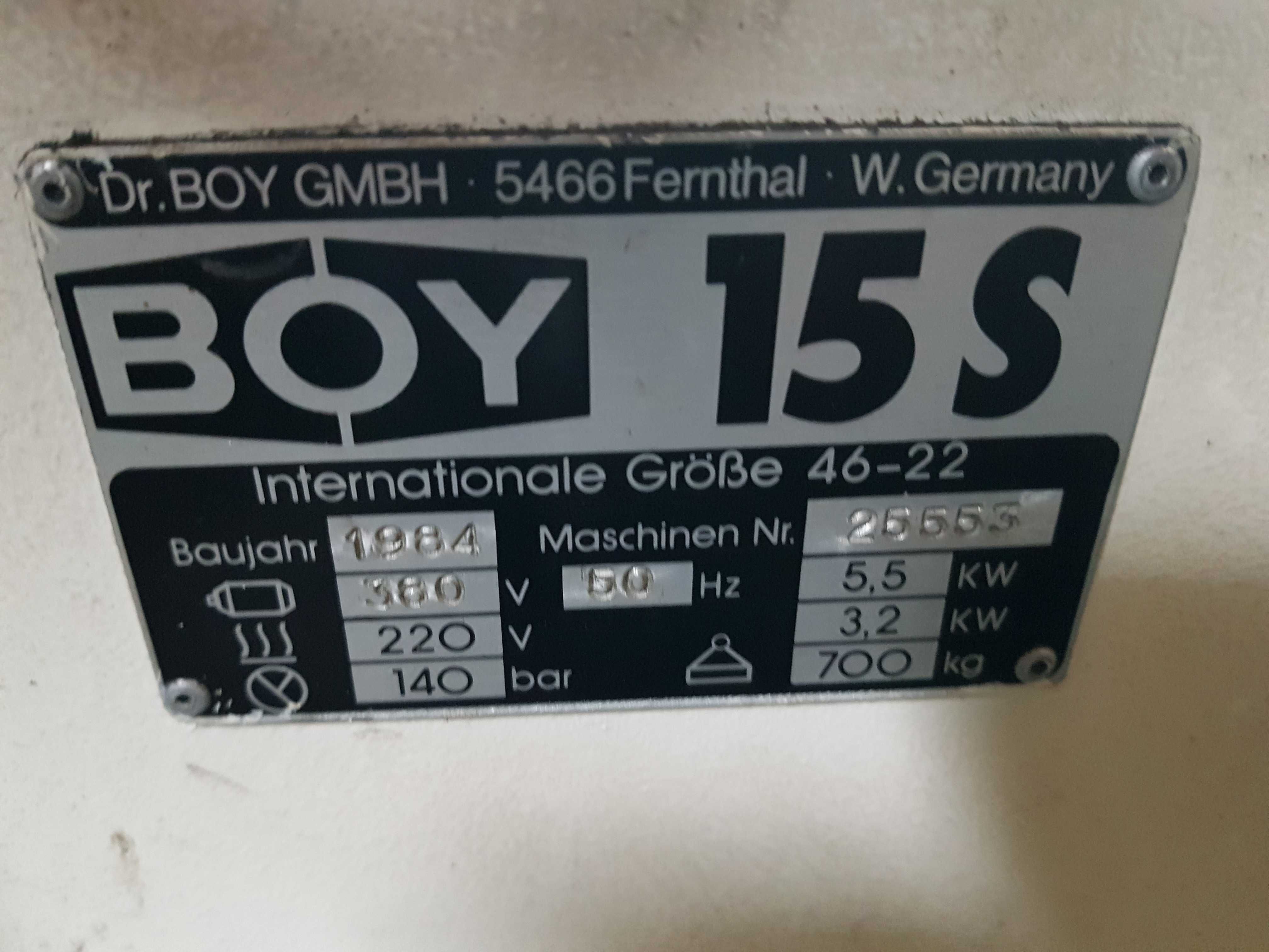 Wtryskarki BOY 15S