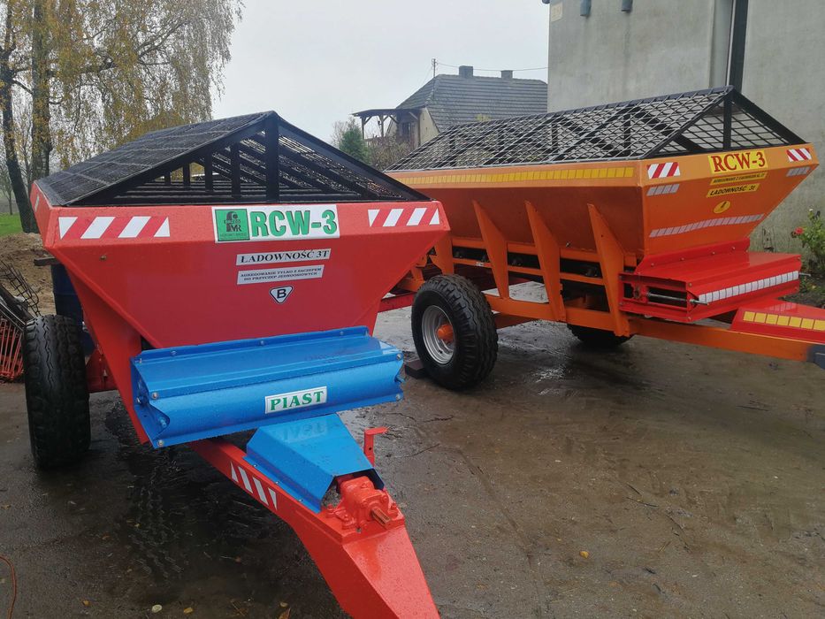 Piaskarka Pias rozsiewacz rcw3 posypywarka solarka /4t,5t,7t pronar/