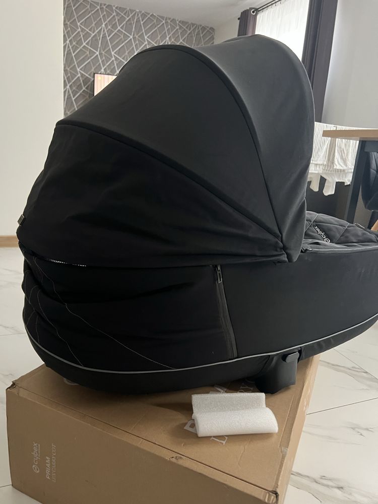 Gondola Cybex Priam 3 Lux Deep Black