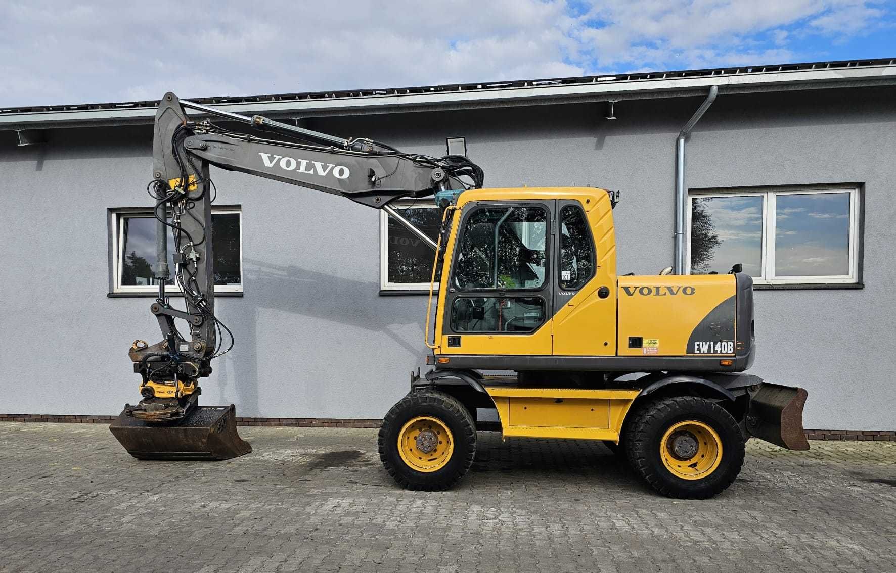 VOLVO EW 140 B 8127H 2006r Oryginał ROTOTILT ENGCON Szczypce GPS 3D