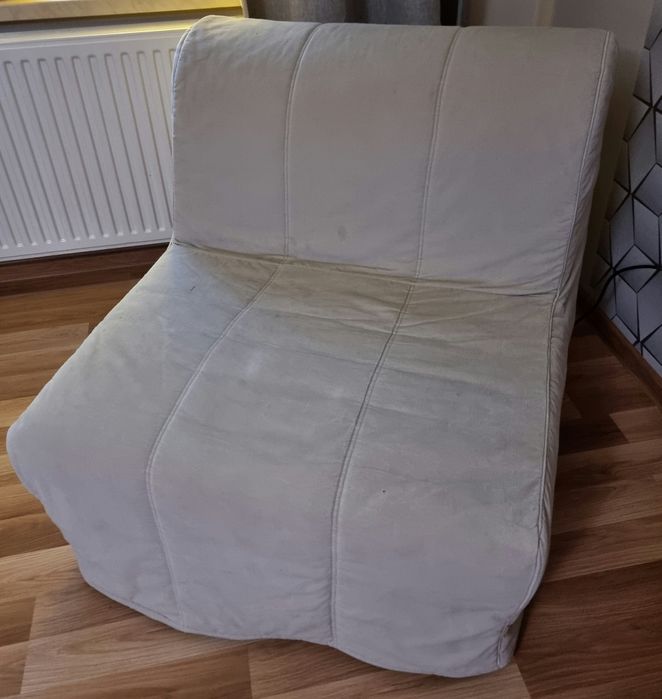 Fotel rozkładany z materacem IKEA LYCKSELE HÅVET