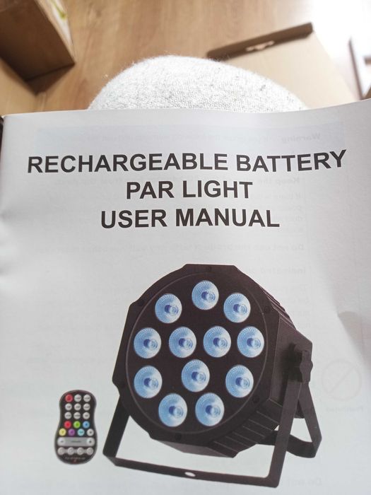 Reflektor dla Dj różne tryby pracy