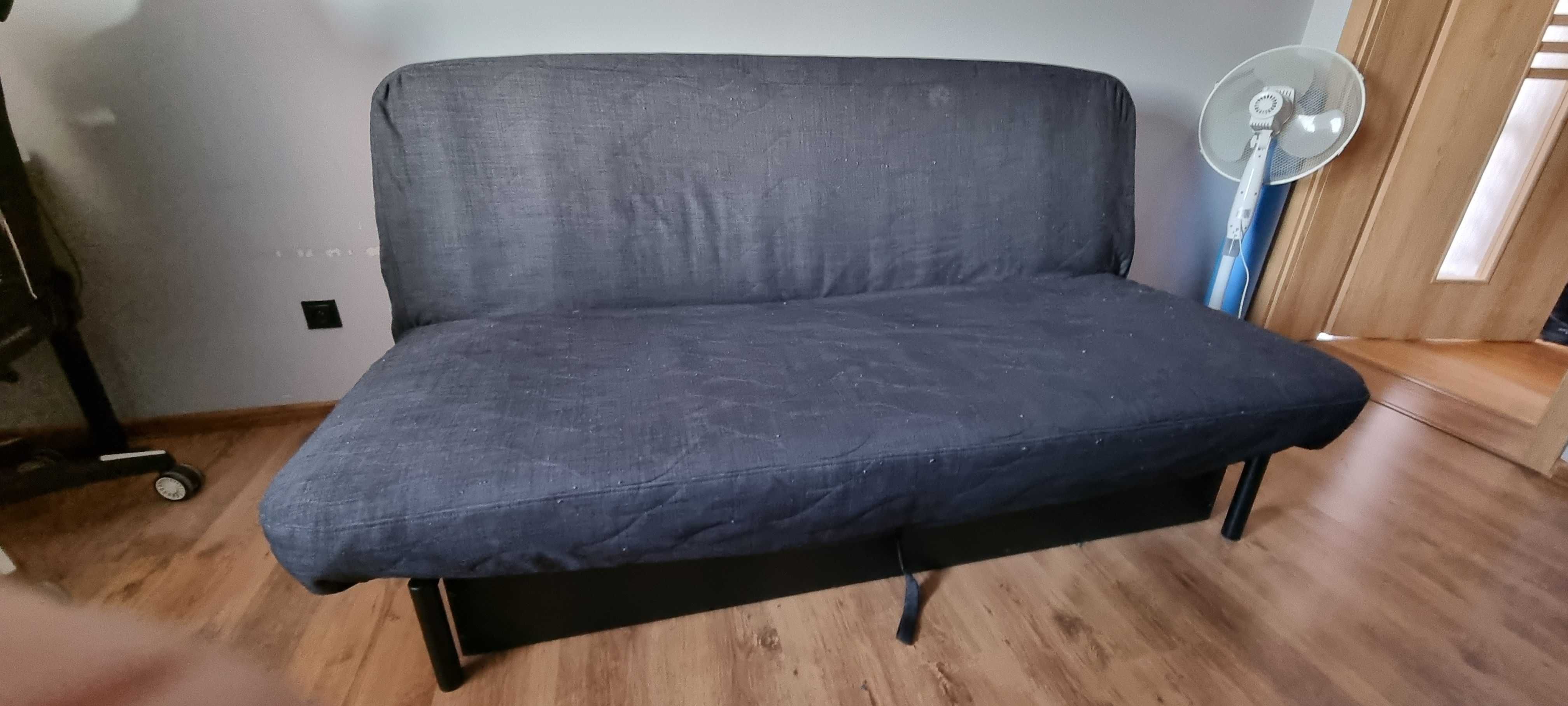 Rozkładana sofa 3-osobowa, z materacem z pianki poliuretanowej