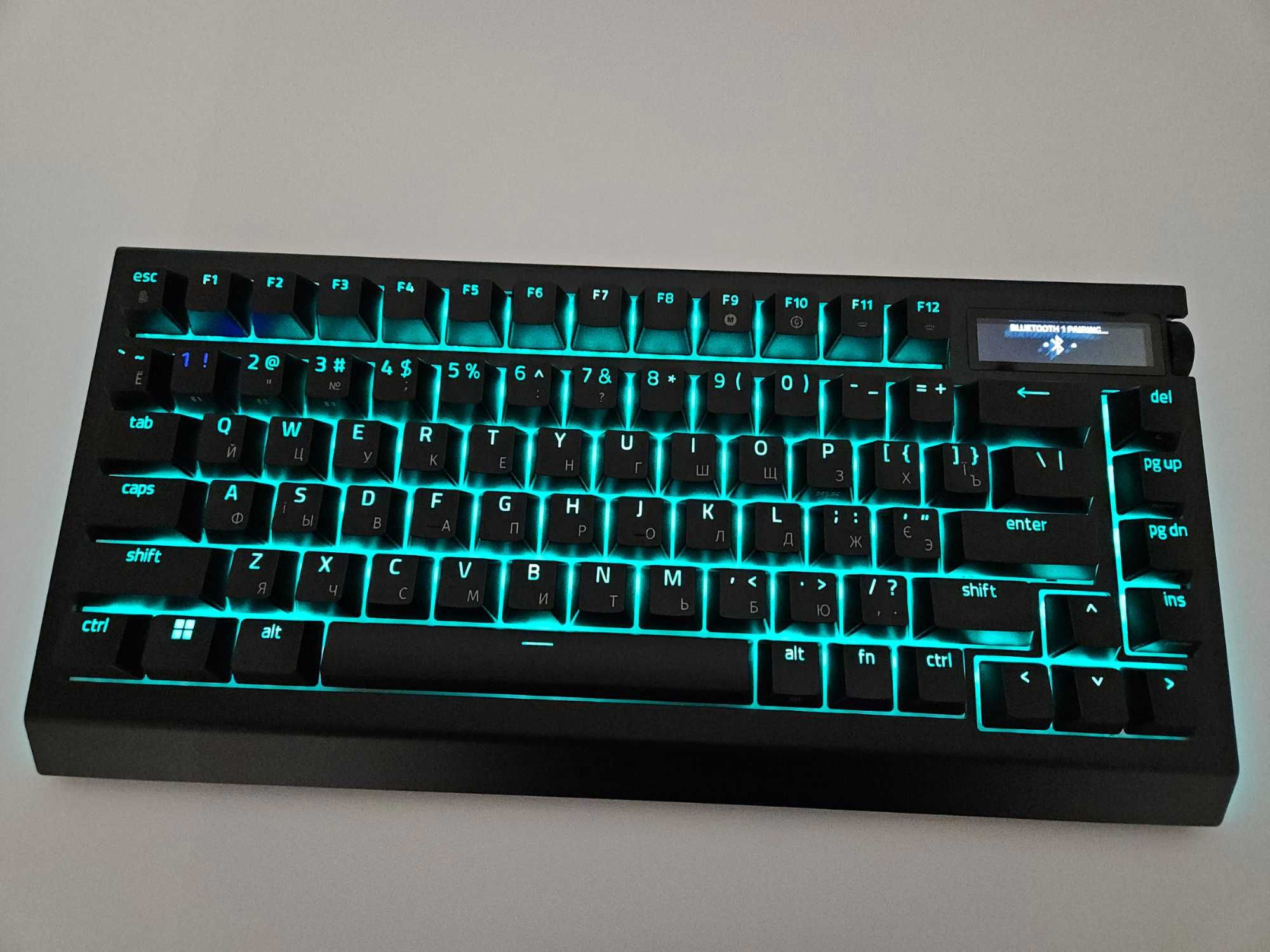 Клавіатура Razer BlackWidow V4 Pro 75% ISO (Orange Switch Gen-3)