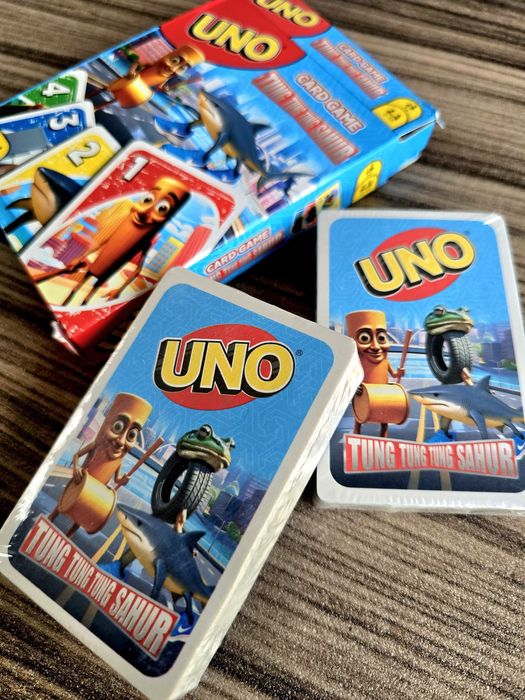 Super gra karciana karty do gry Uno Brain Rot nowe