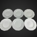 Rosenthal biała Maria – 6 szt talerze płaskie Classic rose B41/091601