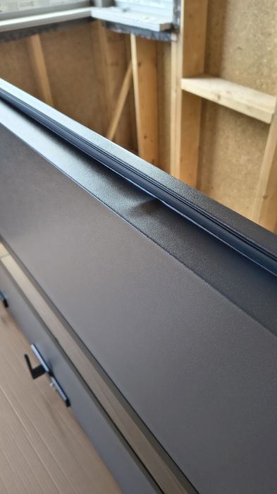 Drzwi zewnętrzne stalowo-aluminiowe Nowe