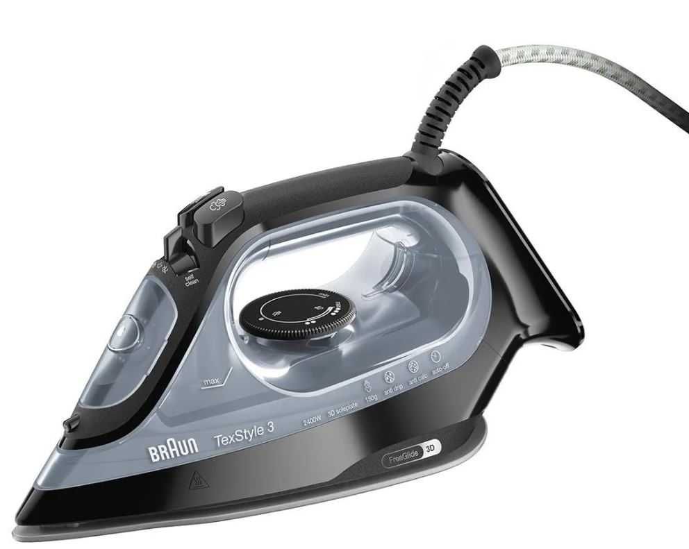 Żelazko Braun TexStyle 3 / MOC: 2400 W / Nowe! Gwarancja! WYSYŁKA!