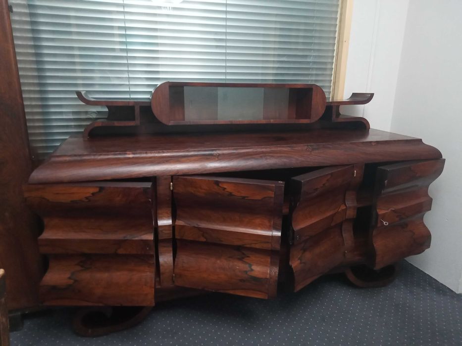 Piękne,ART DECO, bufet, JEDYNY Taki, kredens, do kpl , szafa