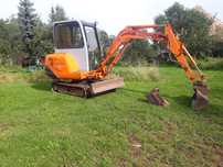 Mini koparka hitachi ex22/ZAMIANA