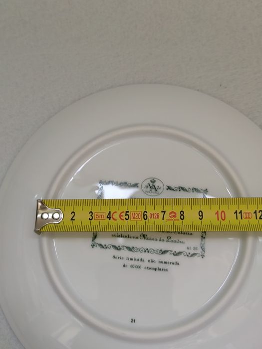 Prato Porcelana "Festa de Natal" Vista Alegre