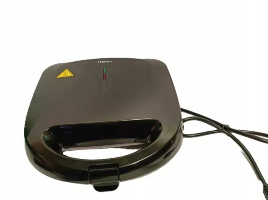 Hoffen Opiekacz do kanapek sandwich toster gofrownica grill 5w1 czarny