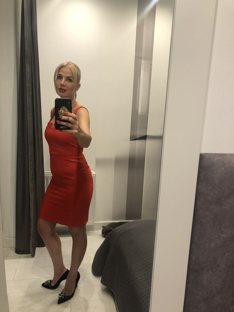 Liu Jo elegancja czerwona taglia 42- 36 eu