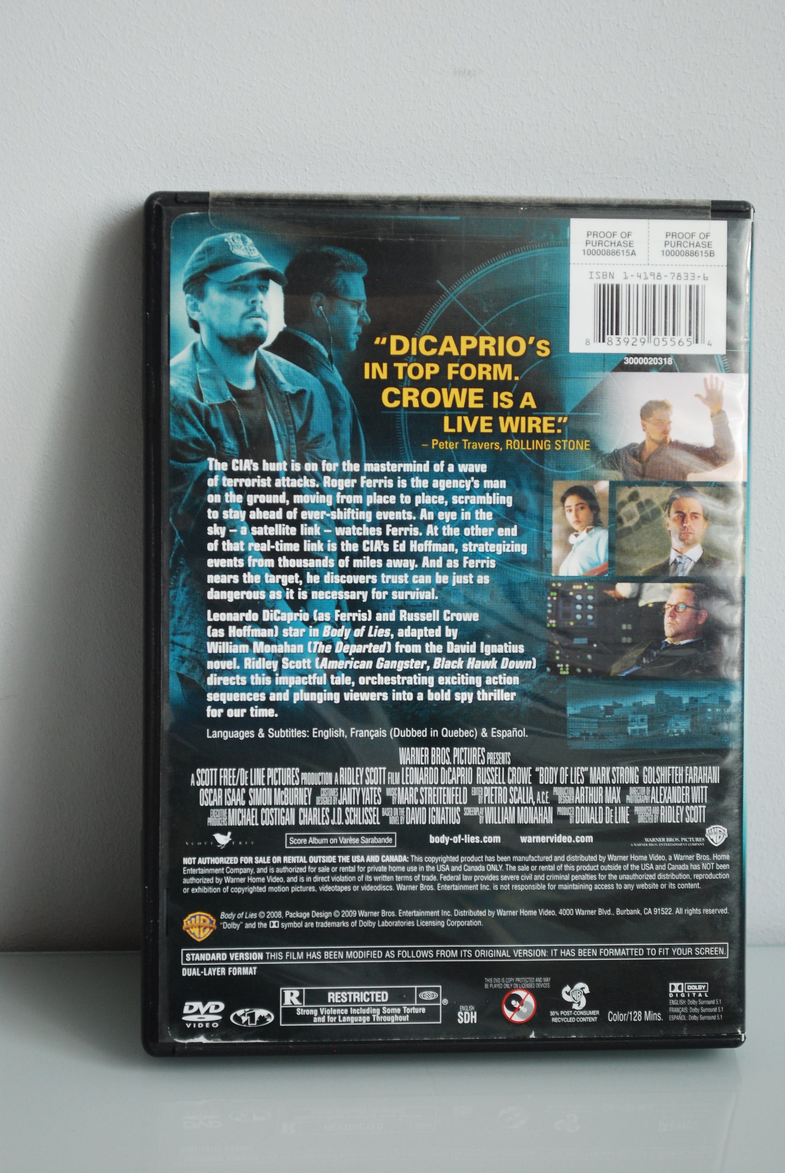 Body of Lies - W sieci kłamstw DVD