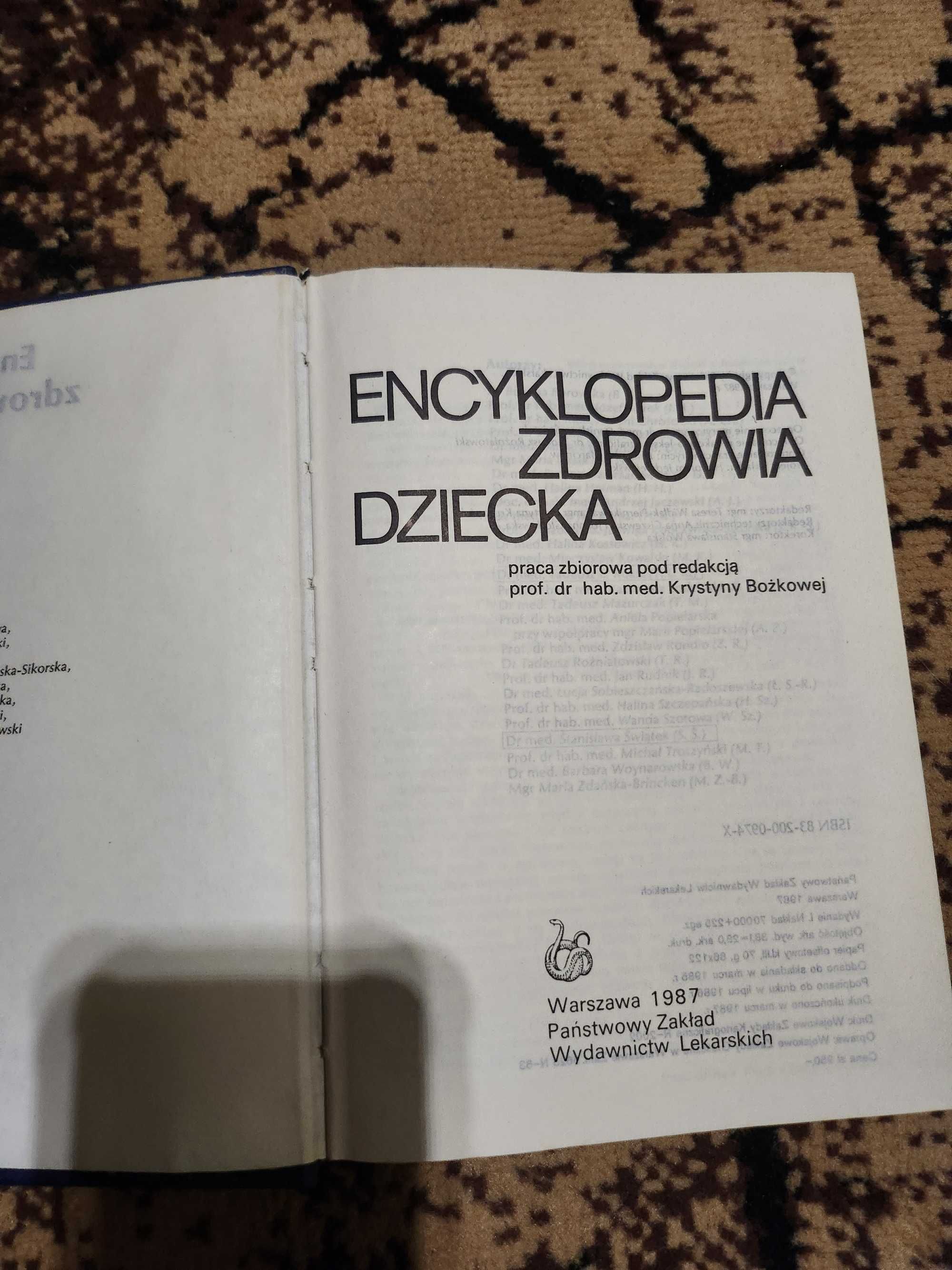 Książka Encyklopedia Zdrowia Dziecka