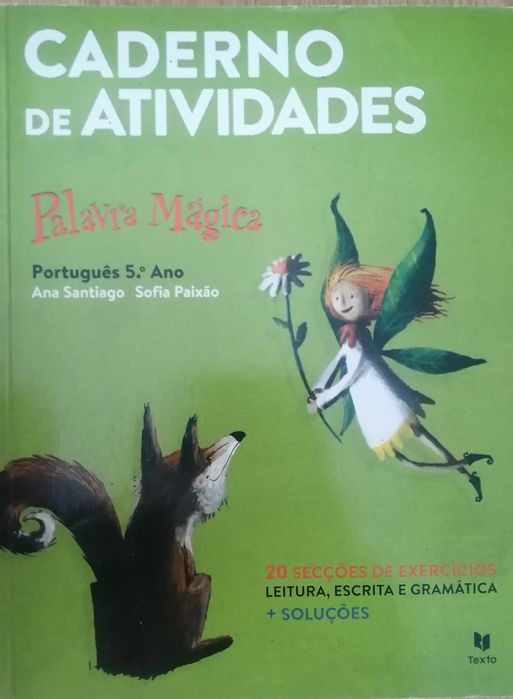 Livro/ caderno de atividades de Português 5 ano