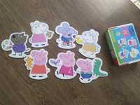 Peppa i Pojazdy pierwsze puzzle dla dziecka