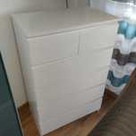 Komoda MALM 6-szuflad Ikea biała