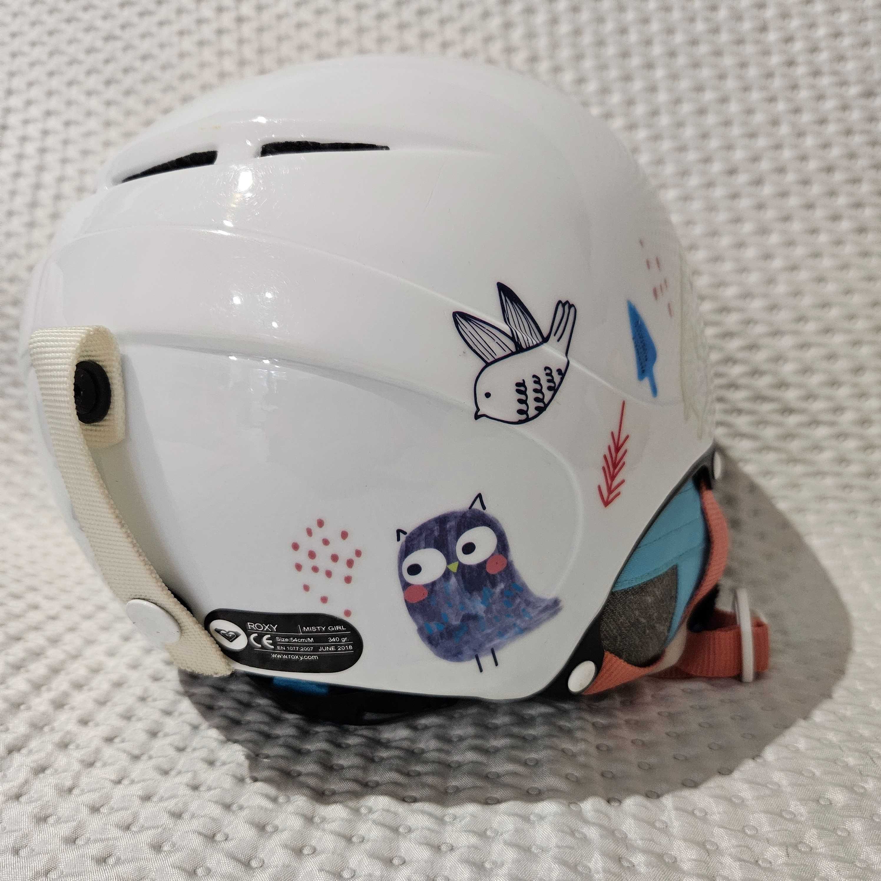 Kask narciarski snowbordowy Roxy Misty 54 cm, 340 gram