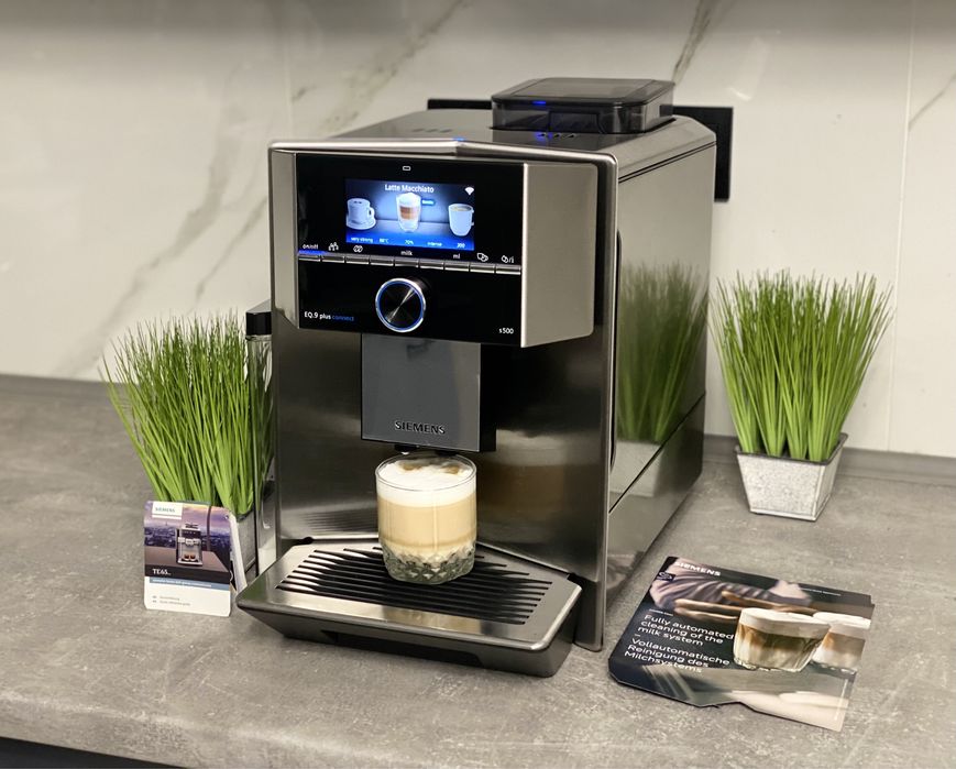 Кофемашина Siemens eq 9 plus connect s500 Wi-Fi. Як нова! Кавомашина