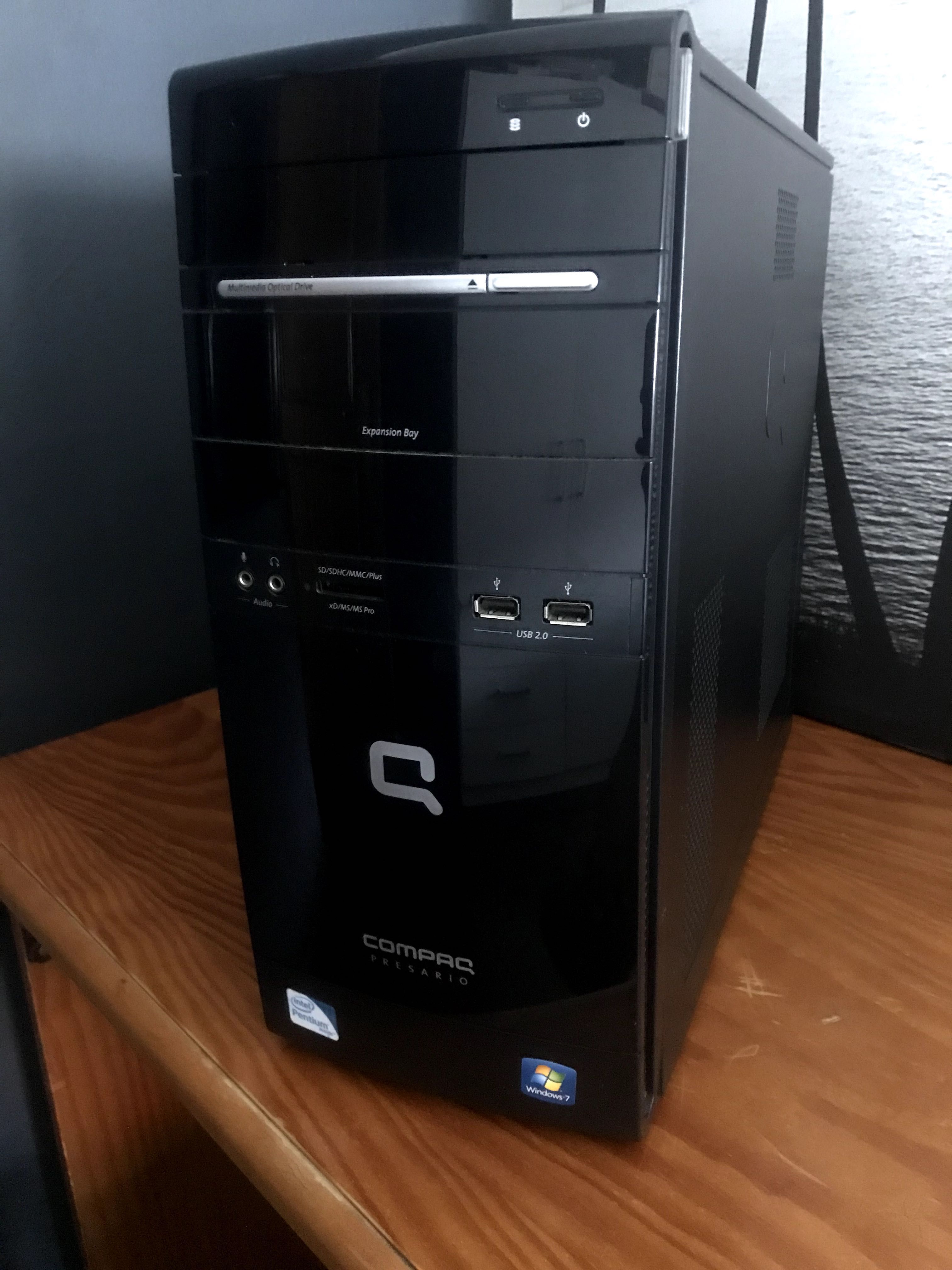 Desktop PC Compaq Presario Windows 10 *USADO*