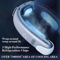 Mini elektryczny klimatyzator na szyję bezłopatkowy dla sportowców
