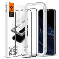 2x Szkło Hartowane Spigen Glass Fc do iPhone 13 Pro Max / 14 Plus / 15