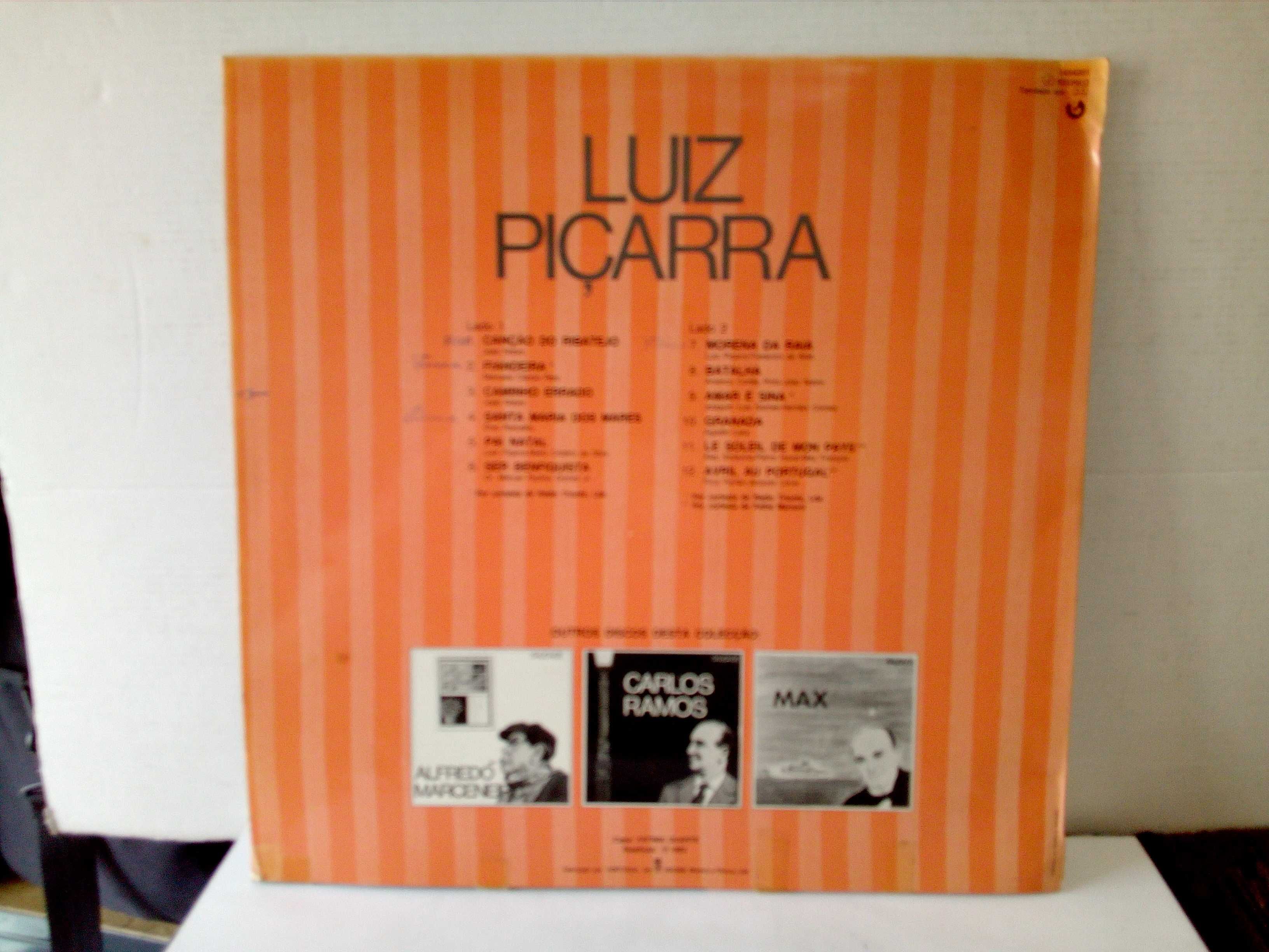 2 LPs de Luiz Piçarra, Saudade 1 e 2