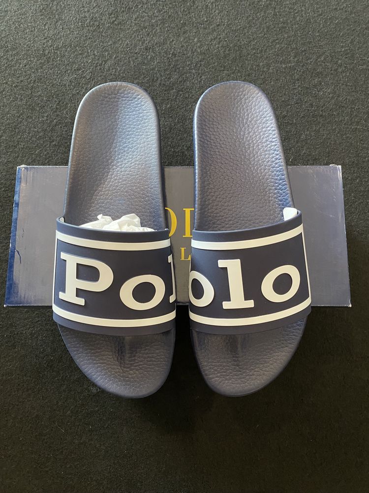 Klapki Polo Ralph Lauren Slide 50 Nowe