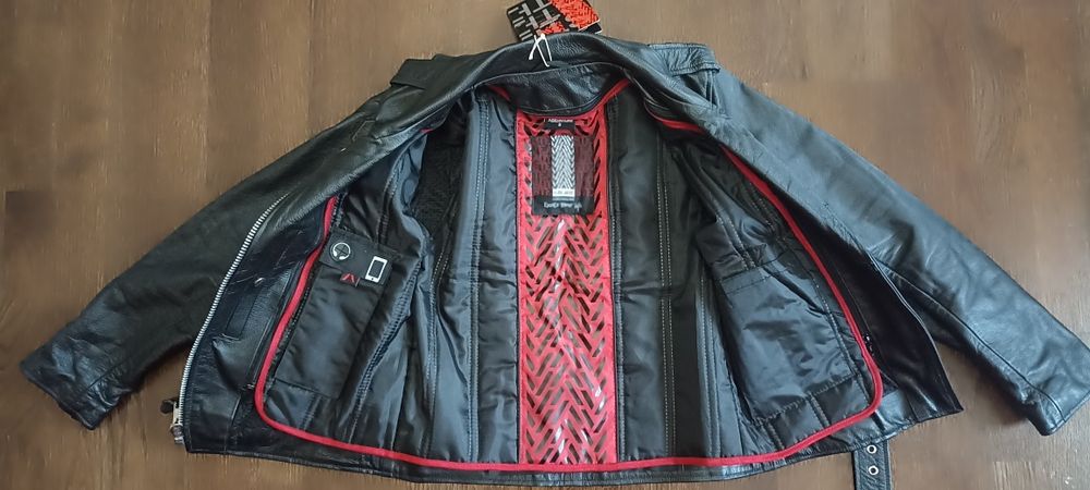 Шкіряна косуха розм S-М