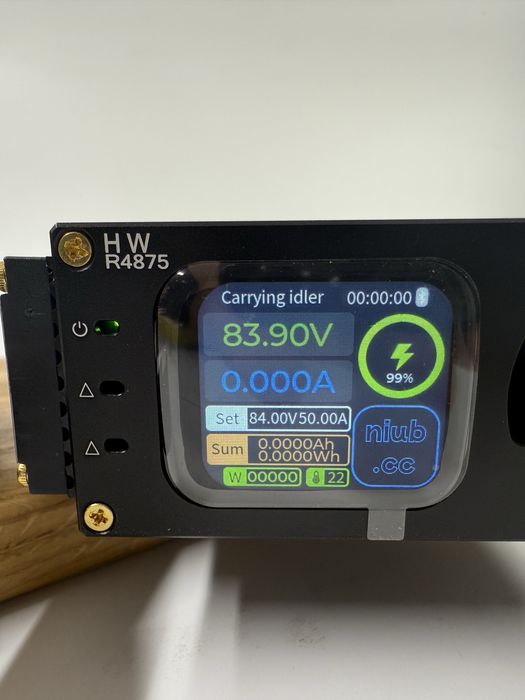 Потужний блок живлення зарядний пристрій 60в 72в 84в 1-50а Smart