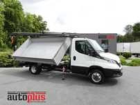 Iveco DAILY 35C18 WYWROTKA TROJSTRONNA HDS 2.3 TONY TEMPOMAT LEDY AUTOMAT HI-MATIC BLIŹNIACZE KOŁA KLIMATYZACJA 180KM [ 517066 ]  HDS Befard BF 3402B Udźwig 2.3 tony Zasięg 4.95m