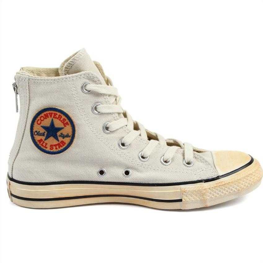 Кеди Converse CT AS Vintage Washed Twill Back Zip Hi Оригінал 41.5-42р