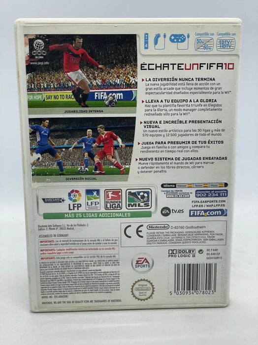 FIFA 10 Nintendo Wii (IT) Po Włosku