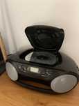 Boombox Odtwarzacz płyt CD radio