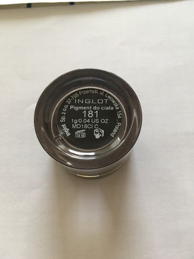 Pigment Inglot polecam zakup pigmentu