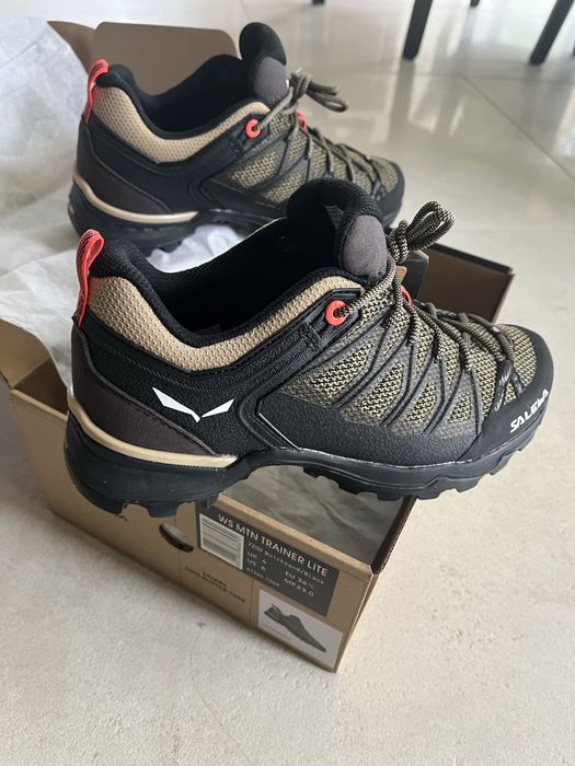 Buty Salewa nowe damskie trekingowe gorskie,bezowe ,czarne