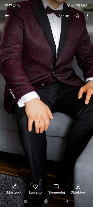 Garnitur męski .