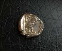 Tetradrachma „sówka” Ateny Starożytna Grecka srebrna moneta oryginał!